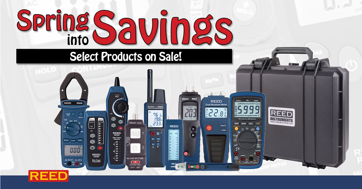 REEDInstruments's tweet photo. #SpringintoSavings! Save 10% on select REED items until May 31st, 2022. Contact your local distributor for pricing and availability.
Learn more: https://t.co/3hnVOfhaUn

#REEDInstruments #testequipment #testandmeasurement https://t.co/GQtUF2FW2A