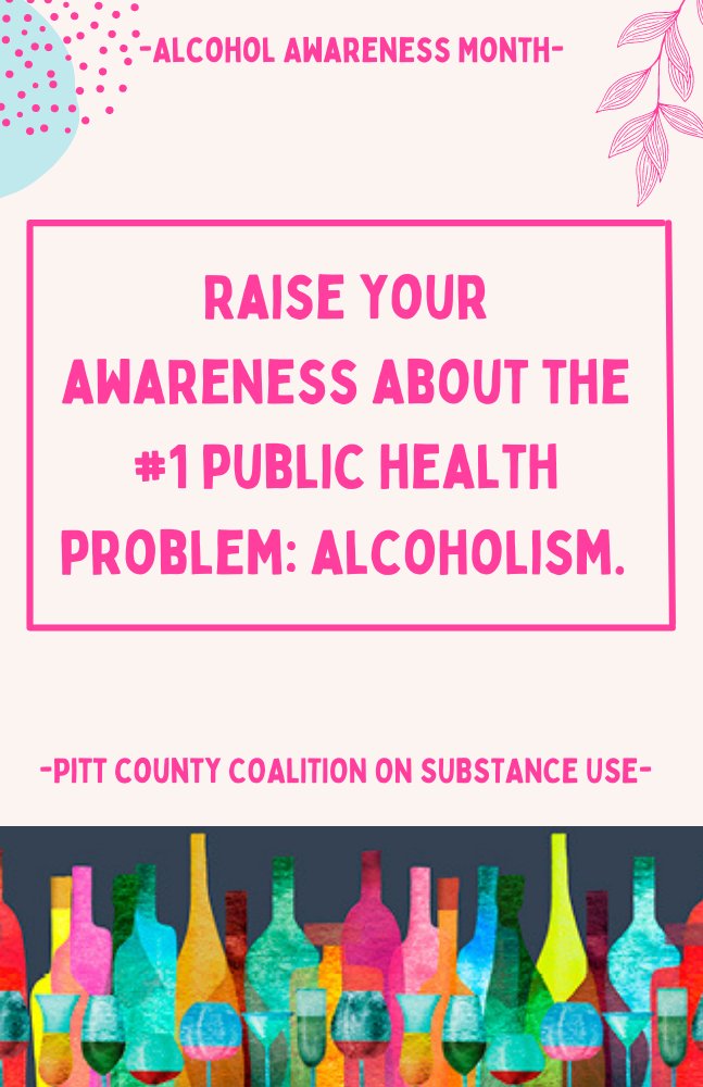 April 1, 2022-Starting off Alcohol Awareness month!
