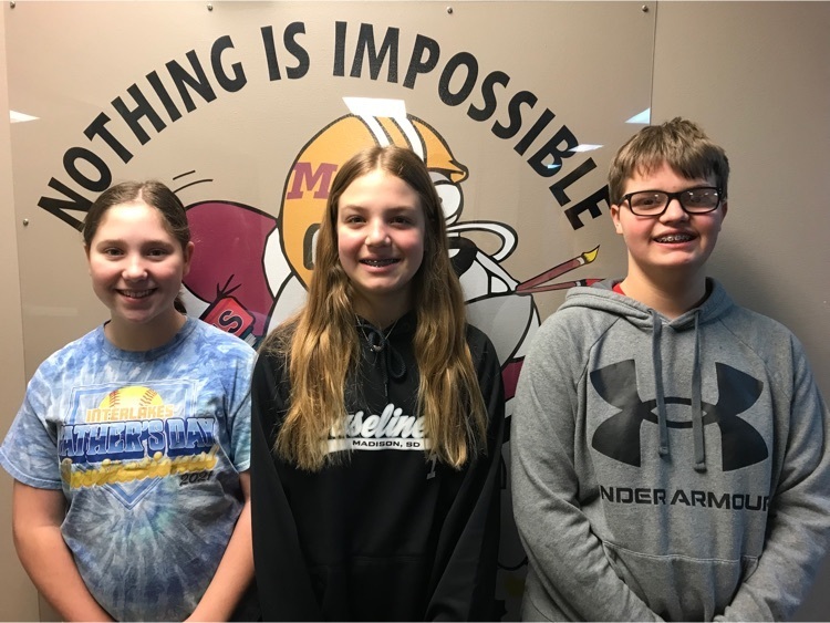 Students of the Month!