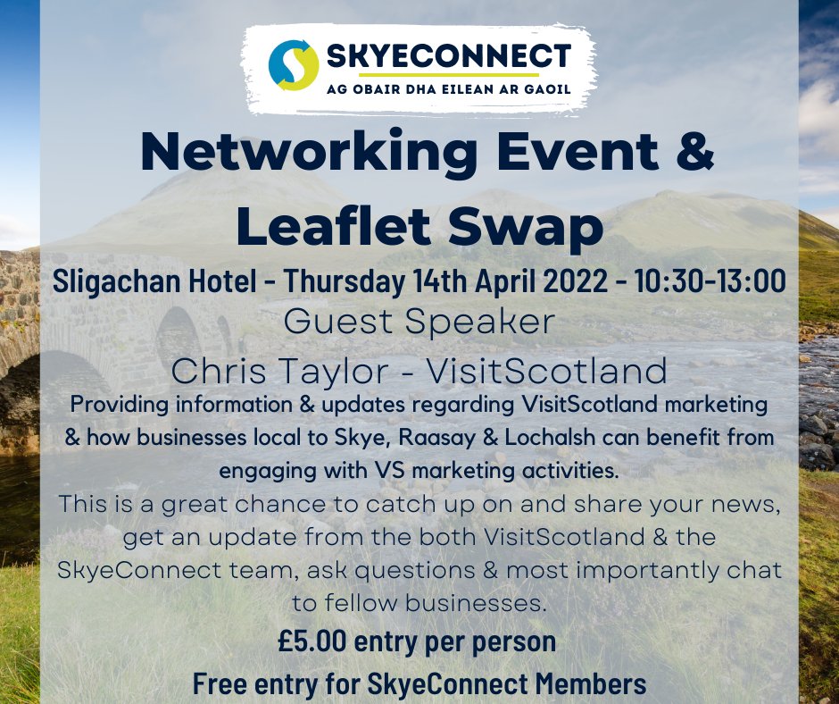 SkyeConnect, the tourism management organisation. tweet media