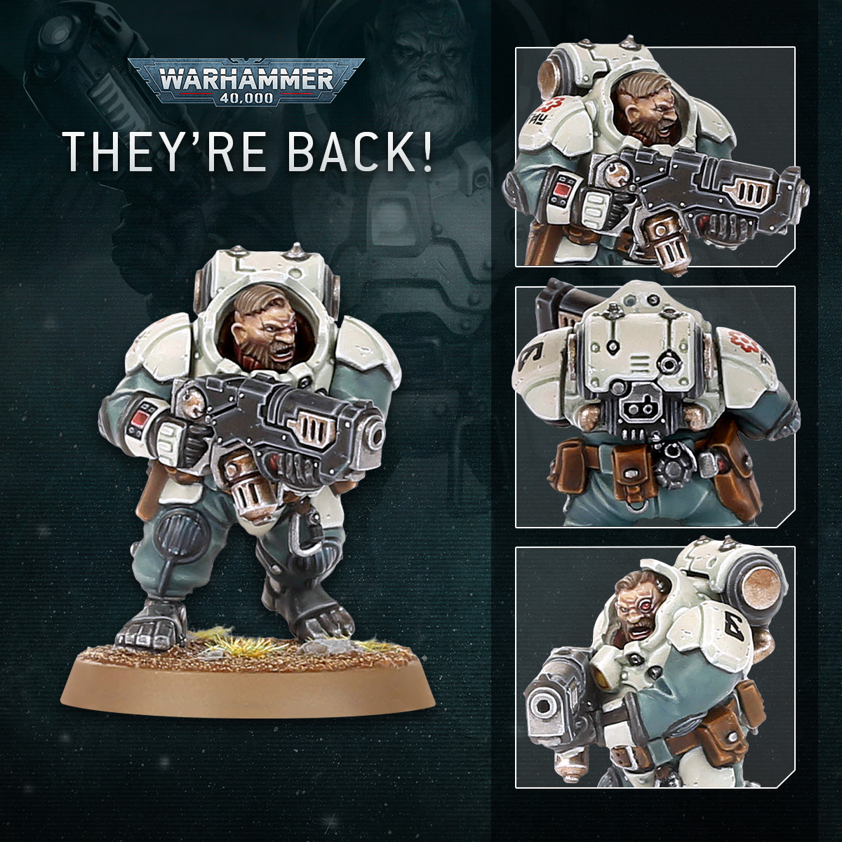 Warhammer Official ❄️ on X: Humanity's long-lost cousins are returning –  get a look at the Leagues of Votann:   #WarhammerCommunity  / X