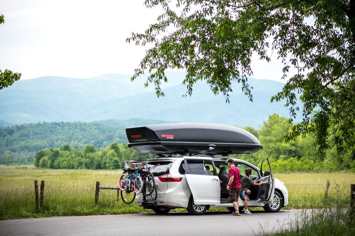 Introducing SkyBox OhMega! Carry everyday items like mattresses, picnic tables, go-carts, and more with ease with the all new oversized cargo box. Don't be afraid to overpack. Bring it all with the SkyBox OhMega. Visit yakima.com/products/skybo… to learn more.