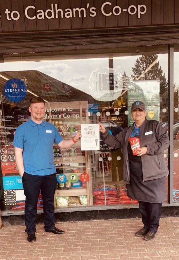 Some R &amp; R in Cadham today. Massive well done to vana who has been recognised for her great customer service from your store your say feedback. 🎉💕 💕 <a href="/rscullion89/">Ryan</a>