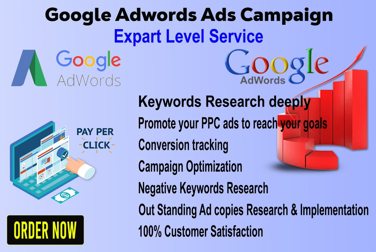 If you want to Get more Potential Clients, More sales, Clicks, Leads, &amp; Generate your Business, Then you are in the Right Place!

Gig Link: fiverr.com/share/17rxR9
Profile Link: cutt.ly/RT0bQfi
Website: freelancerfaisal007.com

#SEO #SEM #SMM #PaidAds #googleads #PPC #PPC