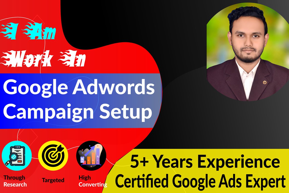 If you want to Get more Potential Clients, More sales, Clicks, Leads, &amp; Generate your Business, Then you are in the Right Place!

Gig Link: fiverr.com/share/17rxR9
Profile Link: cutt.ly/RT0bQfi
Website: freelancerfaisal007.com

#SEO #SEM #SMM #PaidAds #googleads #PPC #PPC