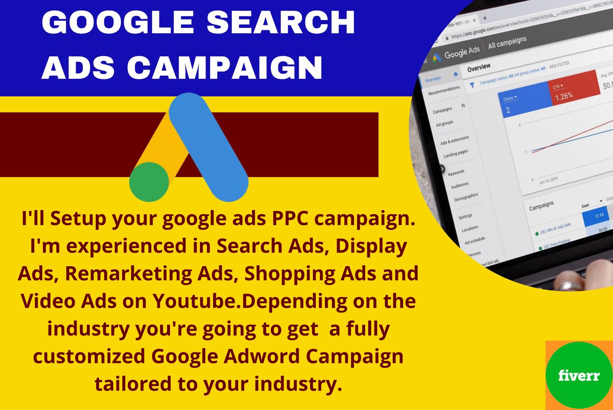 If you want to Get more Potential Clients, More sales, Clicks, Leads, &amp; Generate your Business, Then you are in the Right Place!

Gig Link: fiverr.com/share/17rxR9
Profile Link: cutt.ly/RT0bQfi
Website: freelancerfaisal007.com

#SEO #SEM #SMM #PaidAds #googleads #PPC #PPC