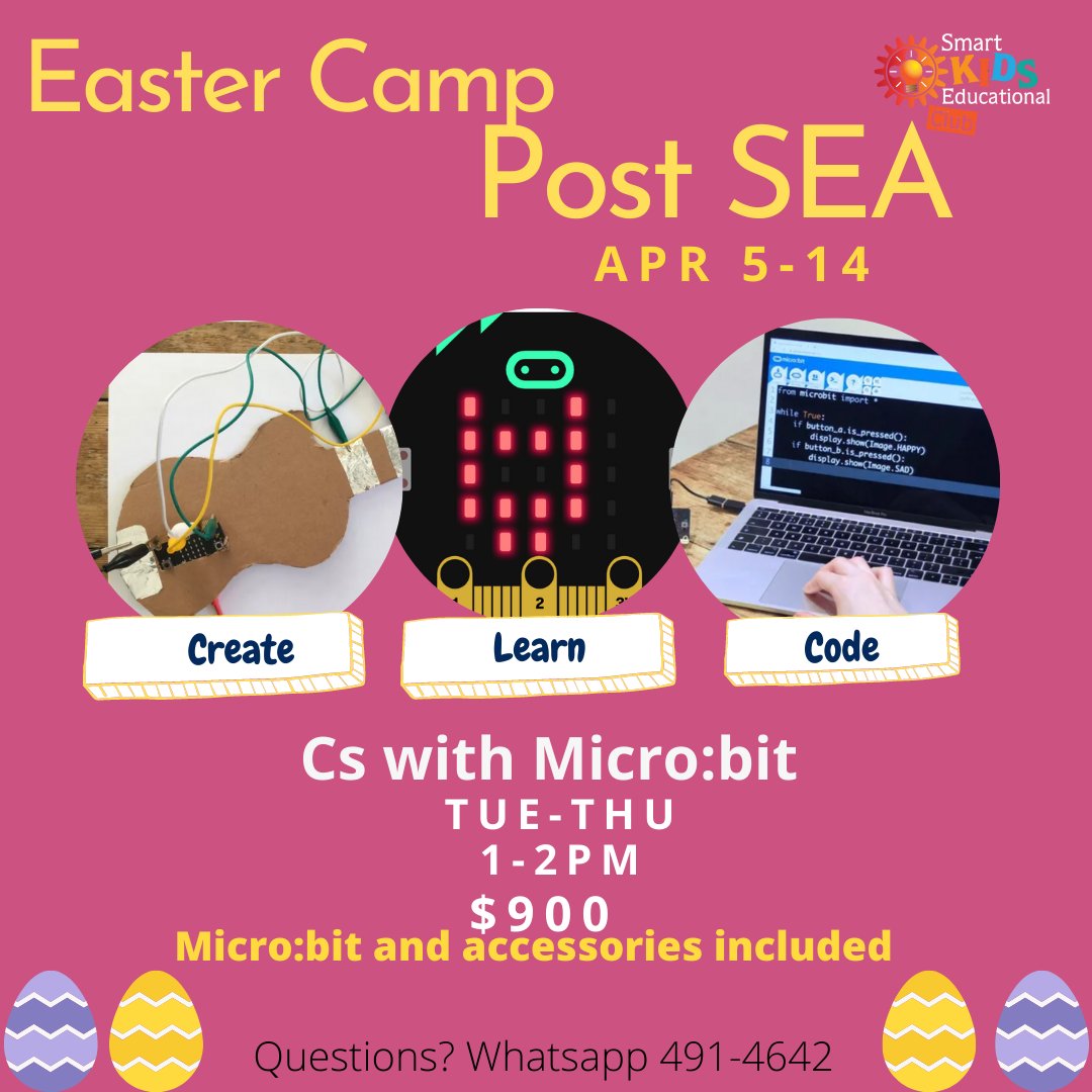 smartkidstt's tweet photo. SEA is over let's have some FUN !!🐰 - Register now https://t.co/m4dIj7bIC6 https://t.co/TjWGuyFiim