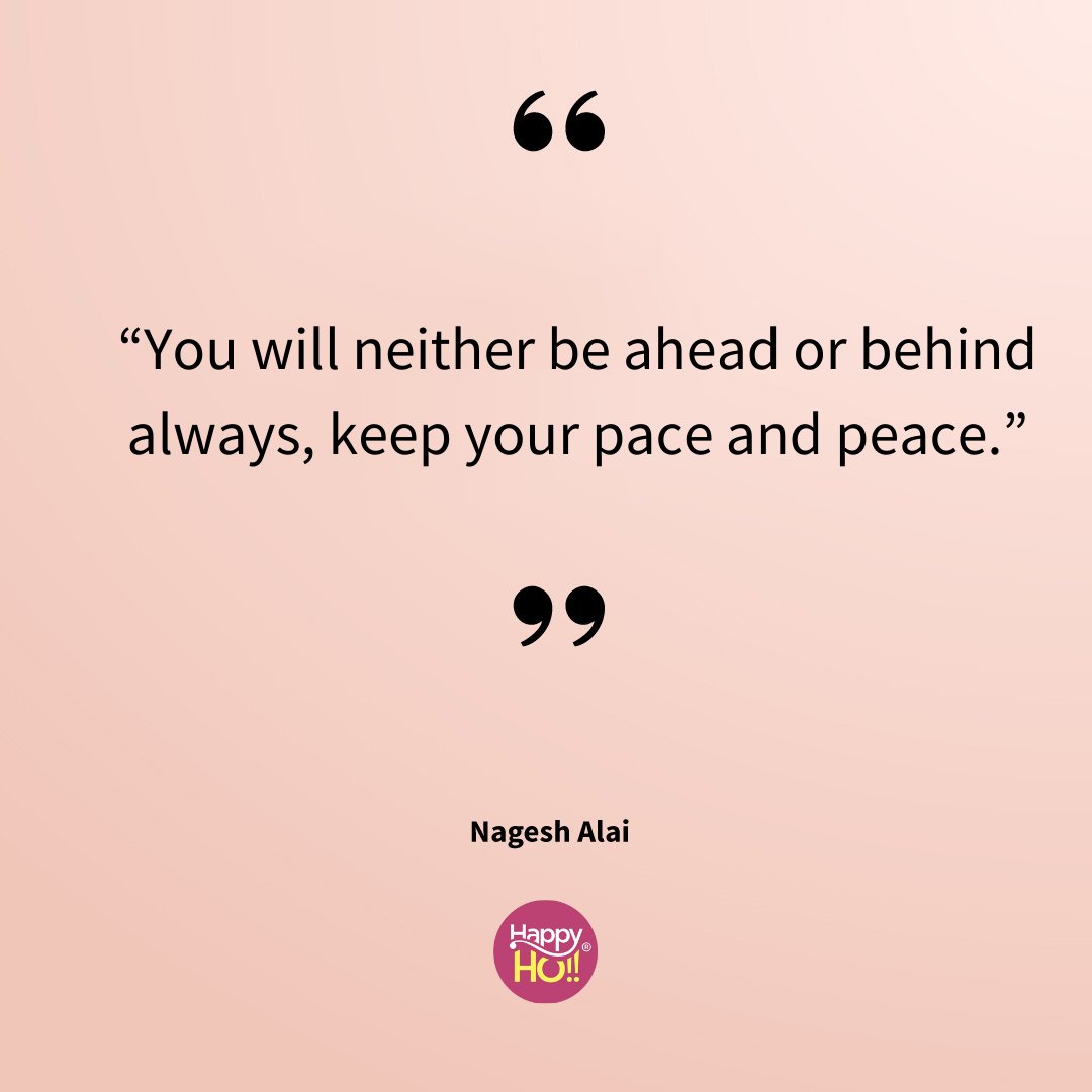 HappyHoWorld's tweet photo. #Happyho
“You will neither be ahead or behind always, keep your pace and peace.”-Nagesh Alai
.
.
.
.
#employeewellness #employeewellnessprogram #employeewellnessmonth #workplacewellness #workplacewellnessprogram #corporatewellness #corporatewellnessprograms #thoughtoftheday https://t.co/zbezBPp44p