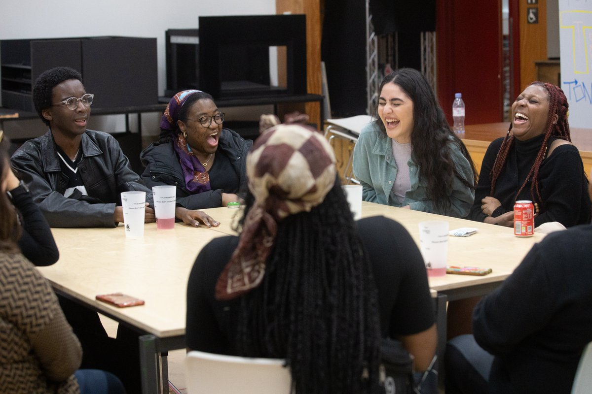 NationalTheatre's tweet photo. Taking a moment to congratulate our Young Producers on their takeover weekend of workshop and events. 

It was the first project of its kind at the National Theatre and we couldn't be prouder of them. 

We can't wait to see what they do next ❤️

#NTYoungProducers https://t.co/74o8Rk4bAS
