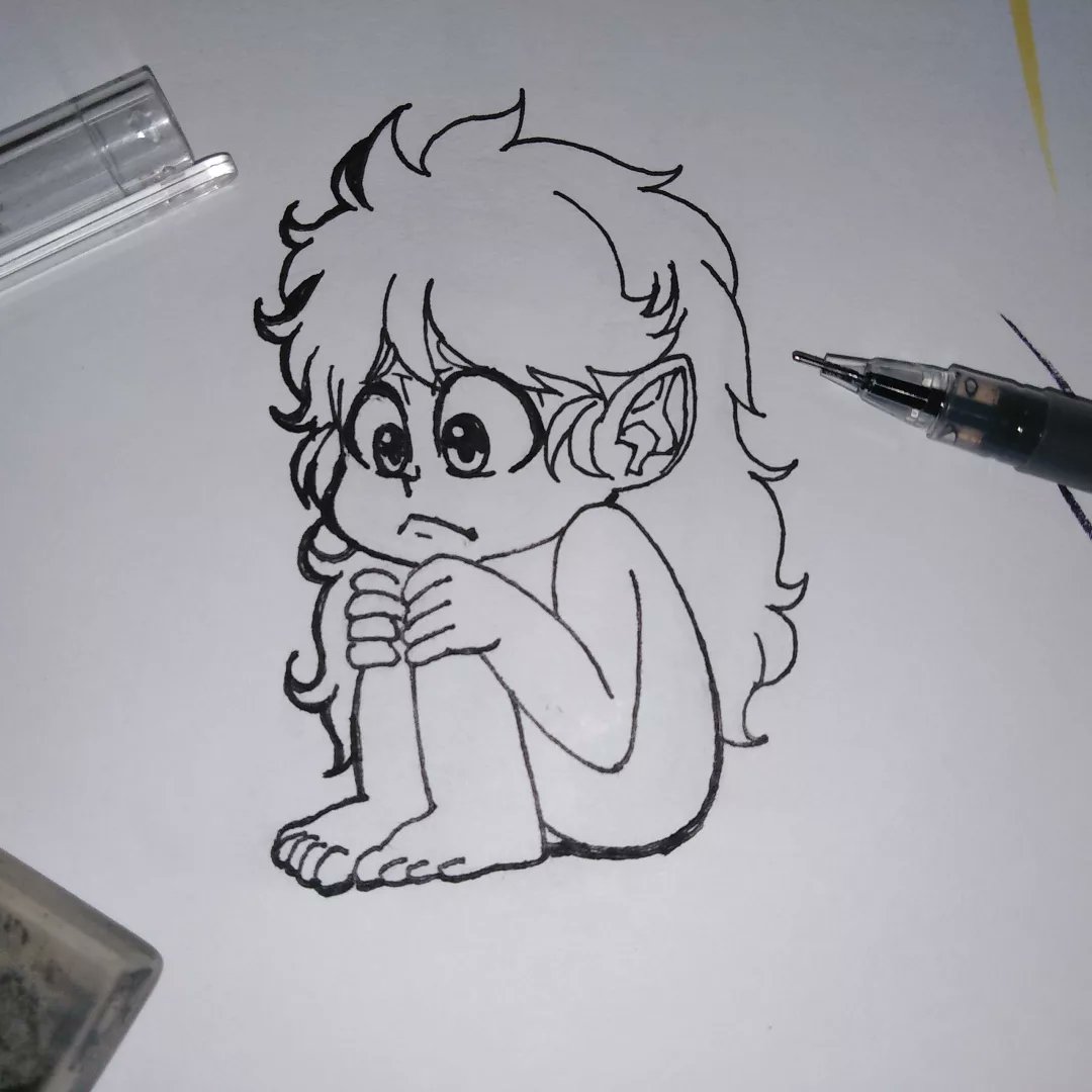 KaiMangaKnight's tweet photo. あーッ。さっきハッシュタッグはちょっと間違えちゃった😅
#イラスト #絵 #rkgk #ペーパーチャイルド #art #illustration #PaperChild #写真 #Photography #art https://t.co/L3LkT8nBIG