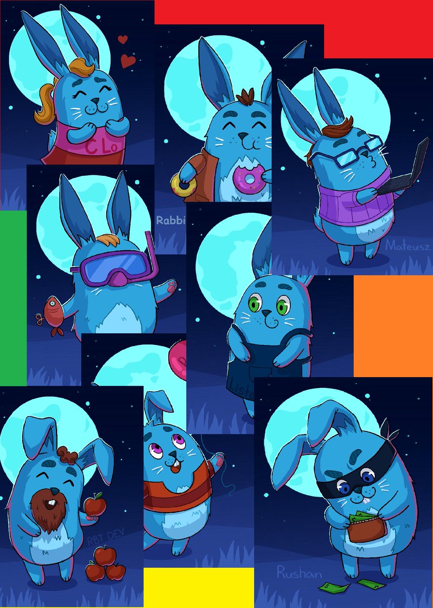 Attention! 8 rabbits from the collection "Valley of the Moon Rabbits" are looking for their owners!

✔ FREE 8x NFT Moon Rabbits to lucky winners! ✔

Follow  <a href="/moonrabbitAZ/">Moon Rabbit</a> and <a href="/NFTSakti/">NFTSakti</a> 

💟 Like 
🔁 Retweet
💬 Tag 2 friends 
⏰ 72h

Good luck! 😘
#Giveaway #NFT #NFTCollection