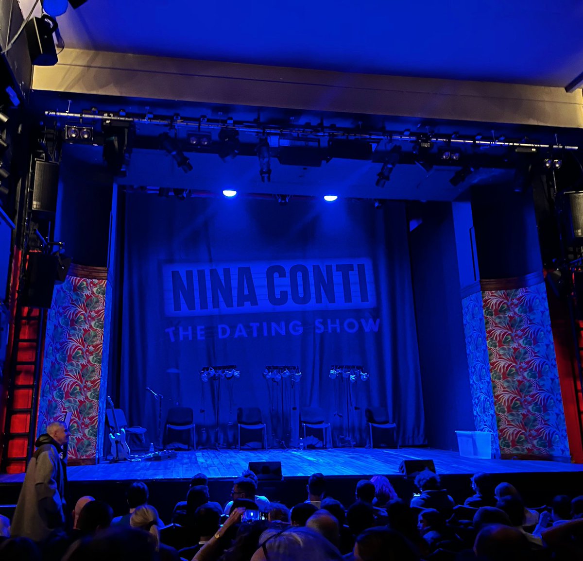 sammyb36's tweet photo. This was INCREDIBLY good last night. Extremely funny, yes, but also how the fuck?
@ninaconti #thedatingshow #livecomedy https://t.co/yQ1NVv7fkP