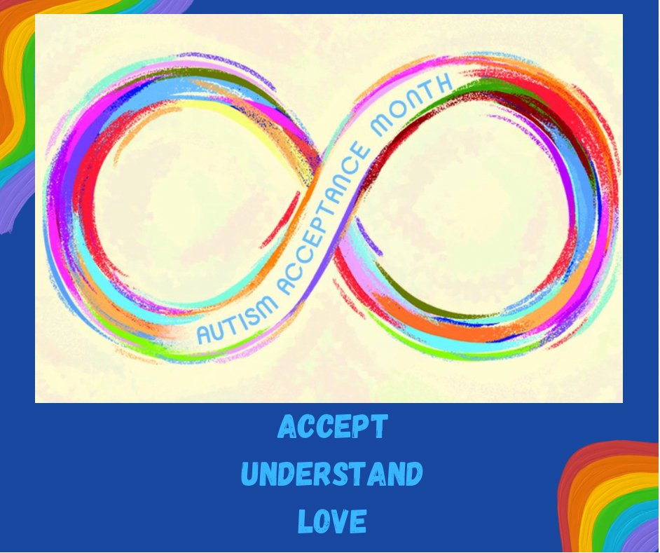 April is #AutismAcceptanceMonth. It was created by and for the autistic community to shift from “autism awareness” to “autism acceptance” - emphasizing autistic people belong and deserve welcoming and inclusive communities, schools and workplaces. Let’s make this a reality! 💙 ♾
