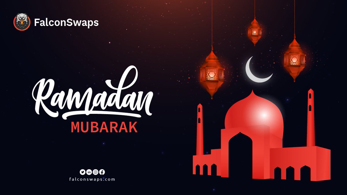 FalconsInu's tweet photo. The big FALCON wishing you a blessed month of Ramadan 🦅🎊
Ramadan Kareem ✨

#FALCONS #falconswaps #Ramadan https://t.co/Wu7DZnOC5a