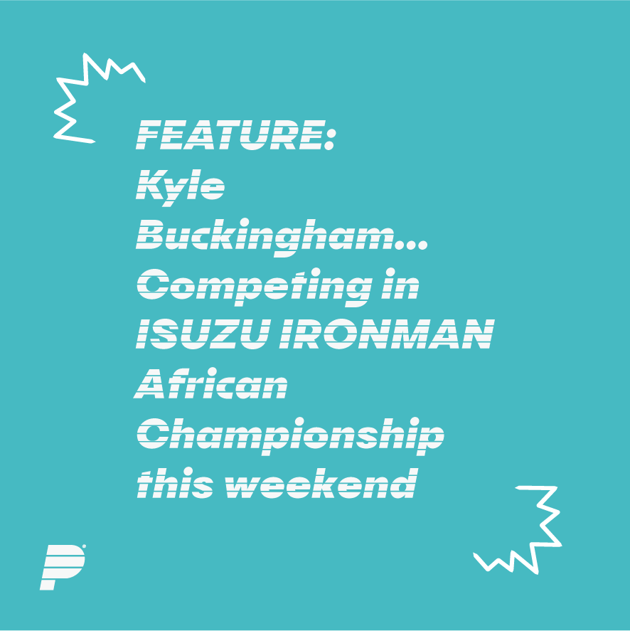 PowerBarSA's tweet photo. ISUZU IRONMAN African Championship - Follow the race!
Sunday, April 3
Start Time: 6:30 am SAST
Powerbar fuelled Athlete Feature - KYLE BUCKINGHAM
Kyle Buckingham will be competing this weekend at the Isuzu Ironman African Championship
We all wish you well
#powerbarsa https://t.co/qDar8VuZzD