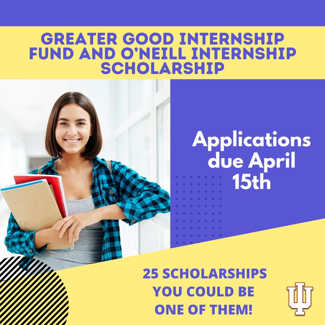 IU O'Neill Career Hub on Twitter "TGIF! Wait... no GGIF! Greater Good Internship Fund! Apply