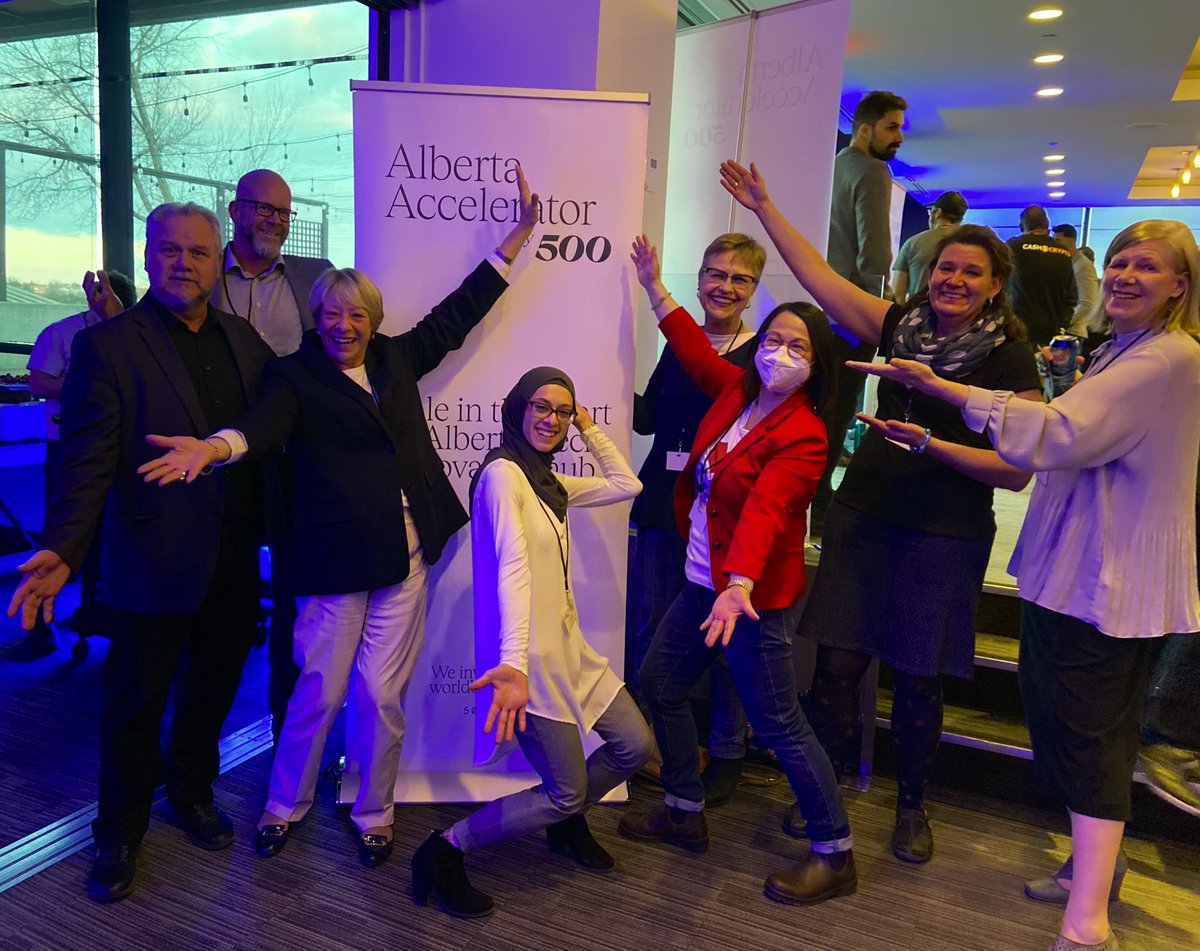 Lan (Scaleup) Tan (@lantanelevates) on Twitter photo <a href="/LauraKilcrease/">Laura Kilcrease</a> and <a href="/ABInnovates/">Alberta Innovates</a> team celebrate with the inaugural graduates of Alberta Accelerator by <a href="/500GlobalVC/">500 Global</a> !
Congratulations to all! 👏👏👏
#abtech #founders #entrepreneur #scaleup #Accelerators <a href="/LauraKilcrease/">Laura Kilcrease</a> and <a href="/ABInnovates/">Alberta Innovates</a> team celebrate with the inaugural graduates of Alberta Accelerator by <a href="/500GlobalVC/">500 Global</a> !
Congratulations to all! 👏👏👏
#abtech #founders #entrepreneur #scaleup #Accelerators