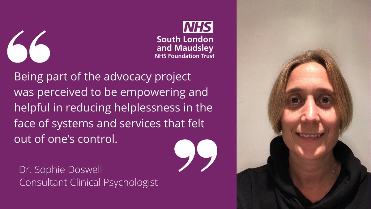 Dr Sophie Doswell has been leading the #Autism Advocacy Project at the trust. 

📢 Watch her share details about the project on Maud.
#AutismAcceptanceWeek #AutismAwareness <a href="/Autism/">National Autistic Society</a>