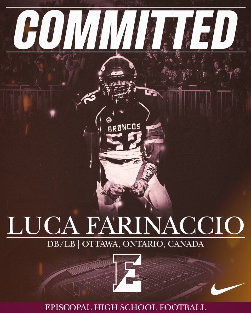 Honoured to announced that I will be pursuing my academic and athletic career next fall at Episcopal High school <a href="/GridironCamp/">Victor Tedondo - Gridiron Academy</a> <a href="/RealCoachK_/">Kadeem Rodgers</a> <a href="/MalloyCoach/">Coach Dan Malloy</a> 
Lets get to work‼️‼️
