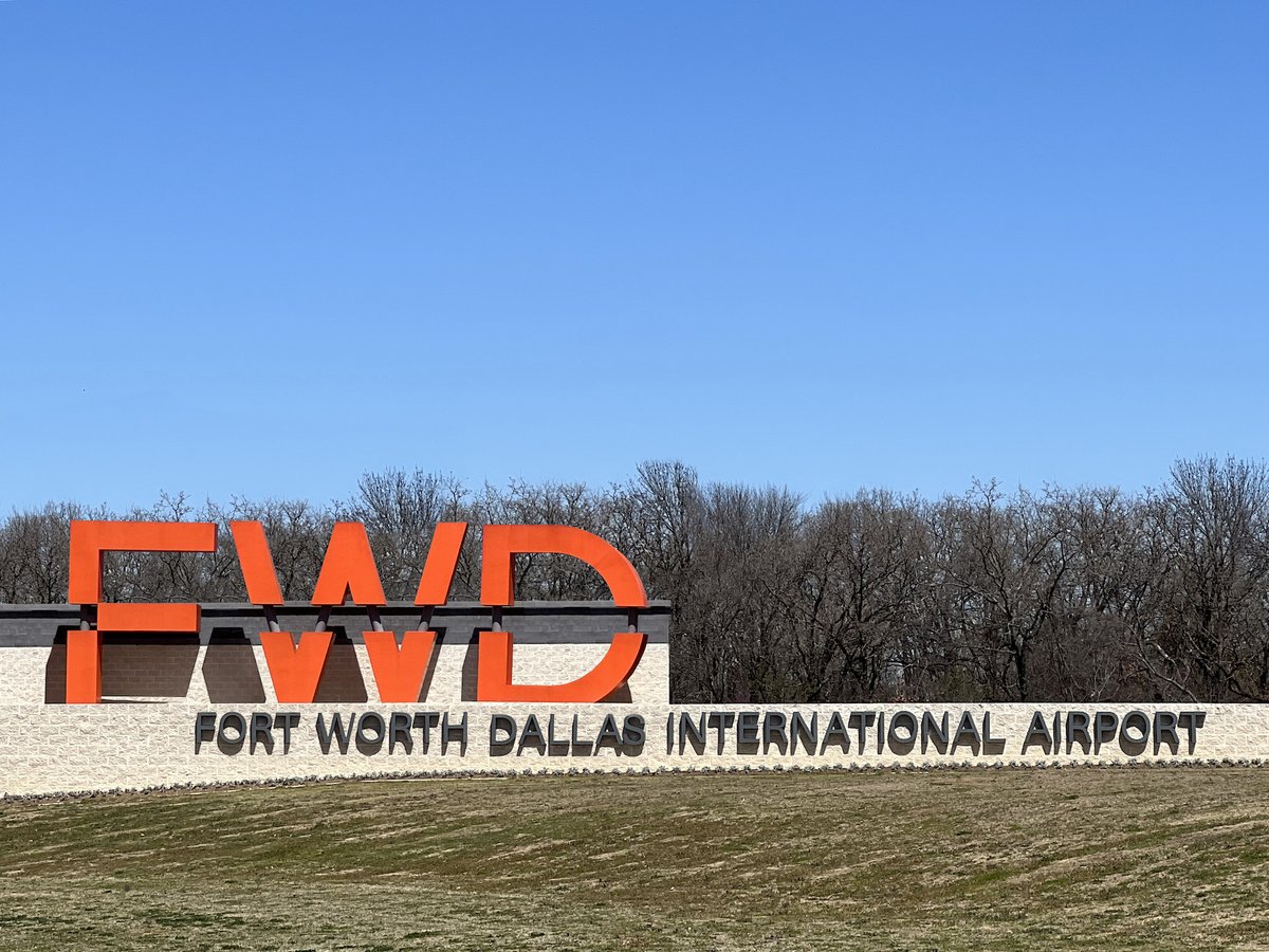 After nearly five decades, we've decided to give Fort Worth it's well-deserved top billing! Starting today, you can call us 𝐅𝐨𝐫𝐭 𝐖𝐨𝐫𝐭𝐡 𝐃𝐚𝐥𝐥𝐚𝐬 𝐈𝐧𝐭𝐞𝐫𝐧𝐚𝐭𝐢𝐨𝐧𝐚𝐥 𝐀𝐢𝐫𝐩𝐨𝐫𝐭, or 𝐅𝐖𝐃.

We are a forward-thinking airport, with a FWD-looking name!