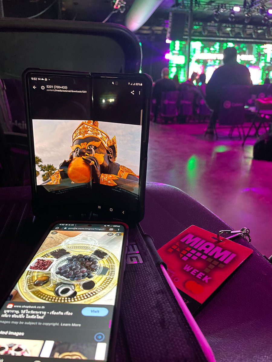 Thai style in #MiamiNFTWeek 
ขอบูชา ราหู หน่อยครับ ปังๆรวยๆเลยนะ

(ขอจบงานnftก่อนนะครับเหล่าnft creator มีงานที่ชอบหลายงานเลยครับ)

#NFTCommunity  #lottotycoon  
#สลากกินแบ่งประชาชน #nftthailand