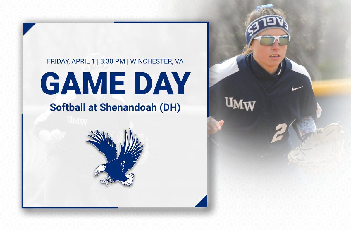 UMW Athletics (@umwathletics) on Twitter photo GAME DAY for <a href="/UMWSoftball/">UMW Softball</a>!
๐ Shenandoah
๐ Winchester, va.
โฐ 3:30 (DH)
๐น suhornets.com/sports/2021/1/โฆ GAME DAY for <a href="/UMWSoftball/">UMW Softball</a>!
๐ Shenandoah
๐ Winchester, va.
โฐ 3:30 (DH)
๐น suhornets.com/sports/2021/1/โฆ