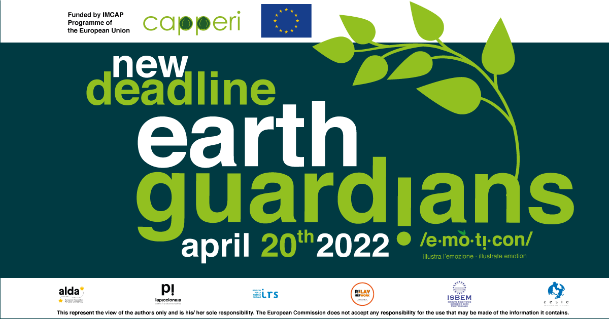 DEADLINE PROROGATA FINO AL 21 APRILE 
per candidarsi al concorso di illustrazione /e.mò.ti.còn/ illustra l'emozione, realizzato nell'ambito del progetto CAPPERI! 
📌Per partecipare: piccionaia.org/emoticon-illus…… #IMCAP #IMCAP #CAP #GreenDeal 
<a href="/EUAgri/">EU Agriculture🌱</a>
