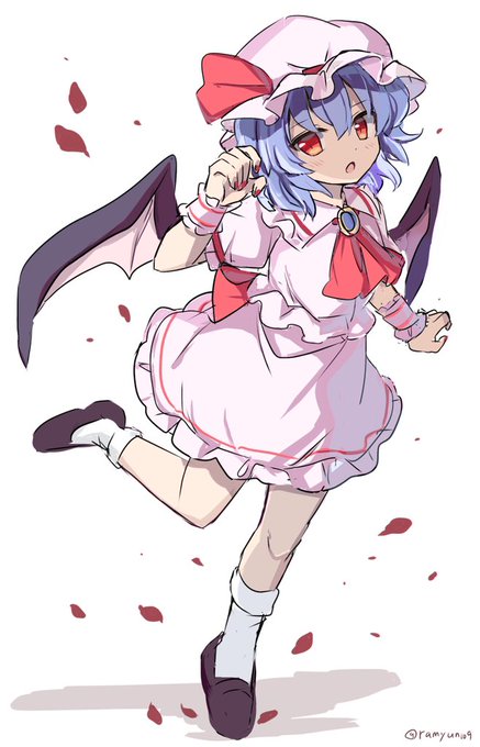 #深夜の真剣お絵描き60分一本勝負
レミリア 