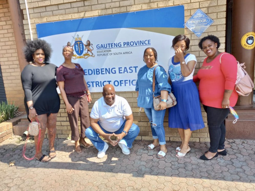 EducationGP1's tweet photo. Our Sedibeng East District welcomed incoming Early Childhood Development (ECD) practitioners who will be migrating from @gpgSocDev to @EducationGP1 with some nice treats today, marking the beginning of a new era in ECD. | @Lesufi 

#ECDFunctionShift2022 https://t.co/6mml6Yh3ZP