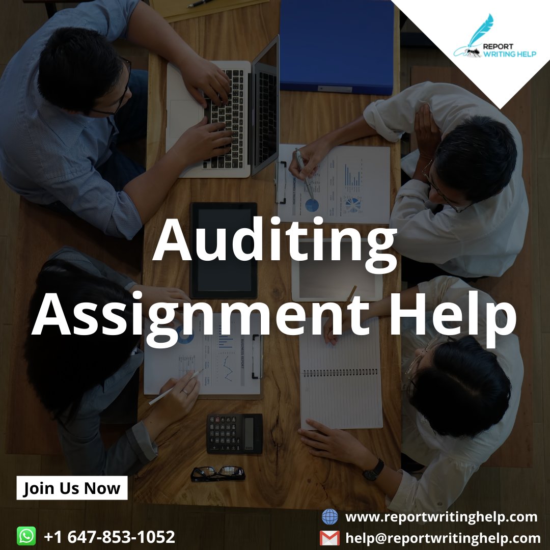 ReportWritingH1's tweet image. Be confident! Because you choose our Audit assignment help services. 
Order your task Now
#auditing #auditingassignment #auditingAssignmenthelp #auditinghelp #bestauditing #bestauditingassignmenthelp