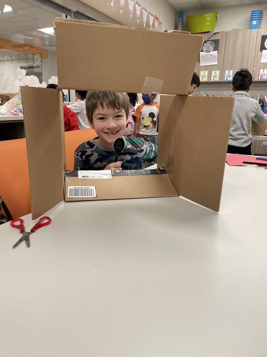 MrsCollier_CRE's tweet photo. Today, we began our day with Hobby Groups! These friends chose a Dramatic Play group, and I loved seeing them imagine and create all kinds of scenarios. Here we have the Titanic, a weather reporter, a veterinarian office, and a pretend classroom! #crecoyotes https://t.co/E4BpZASprl