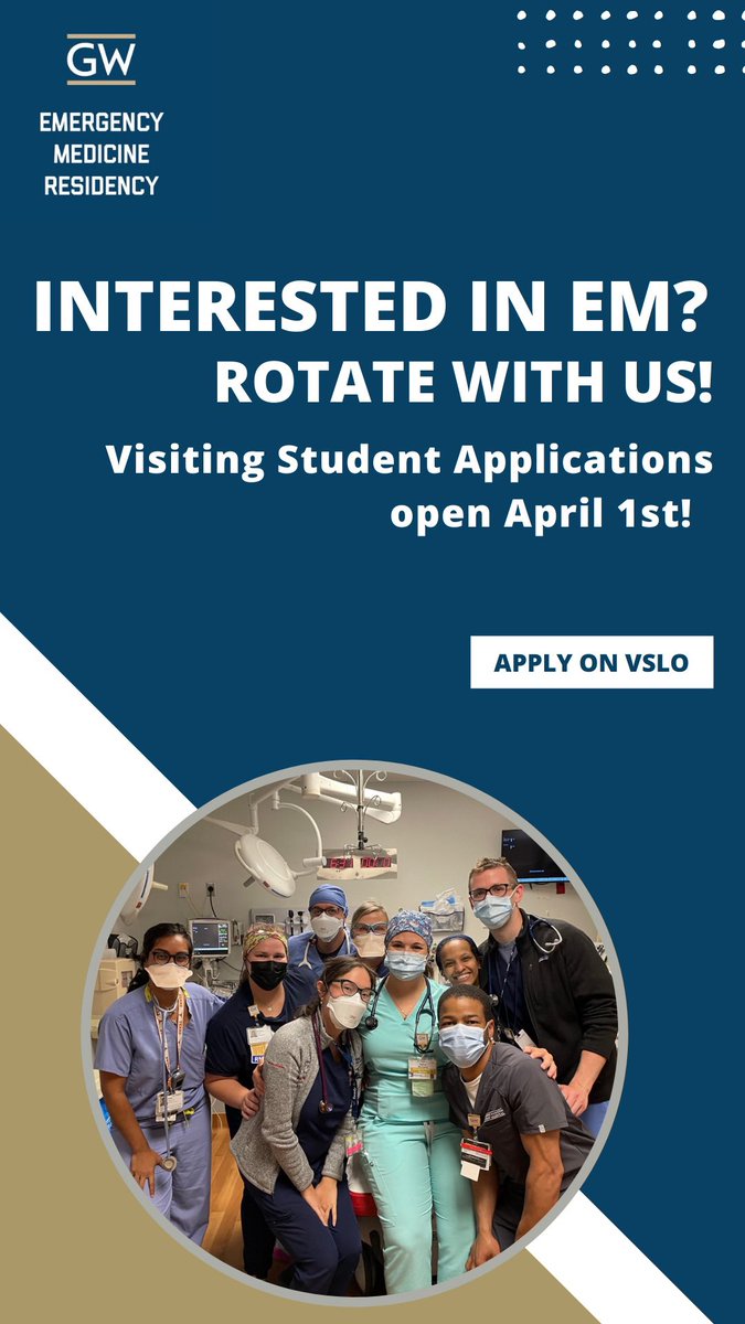 GW EM Residency tweet media