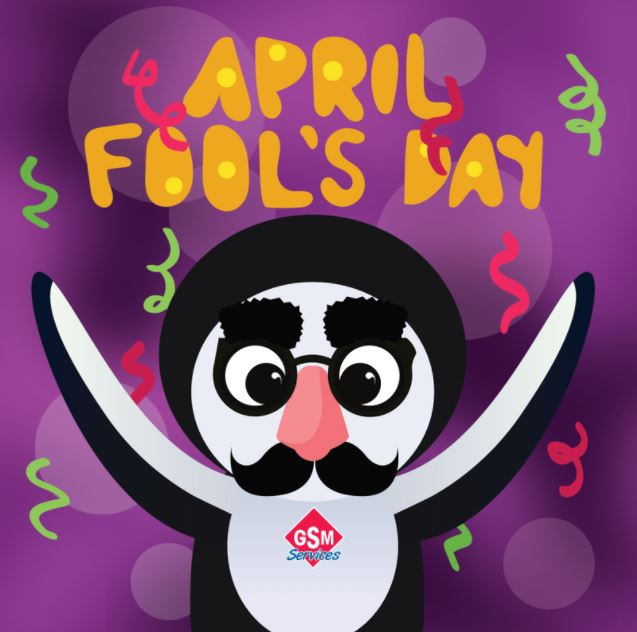 GSMsince1927's tweet photo. It's the first day of April! Therman says Happy April Fools Day! 😆🐧

#aprilfoolsday #april #firstdayofapril #season #spring #jokes #gsmservices #hvac #heatingandcooling https://t.co/k39d4flpWY