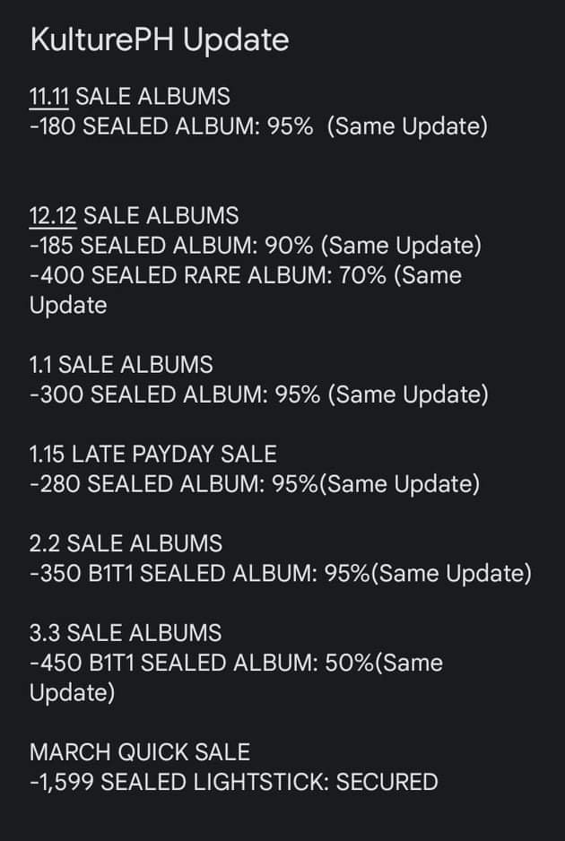 Kulture_PH's tweet photo. #BUB_updates
Mass Update
(expect delay since estimated month lang)
photoproofs will be given once na complete na. https://t.co/xXRywqcD75