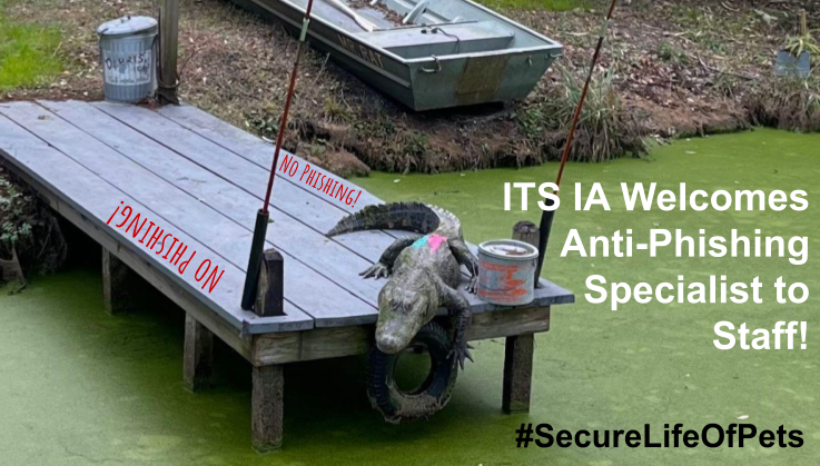 umichTECH's tweet photo. ITS IA takes #Phishing seriously and so should you! Learn to spot, report, and protect yourself from phishing & suspicious email on Safe Computing. https://t.co/LnG55AKZM3 #SecureLifeOfPets https://t.co/zzJpxem6zl