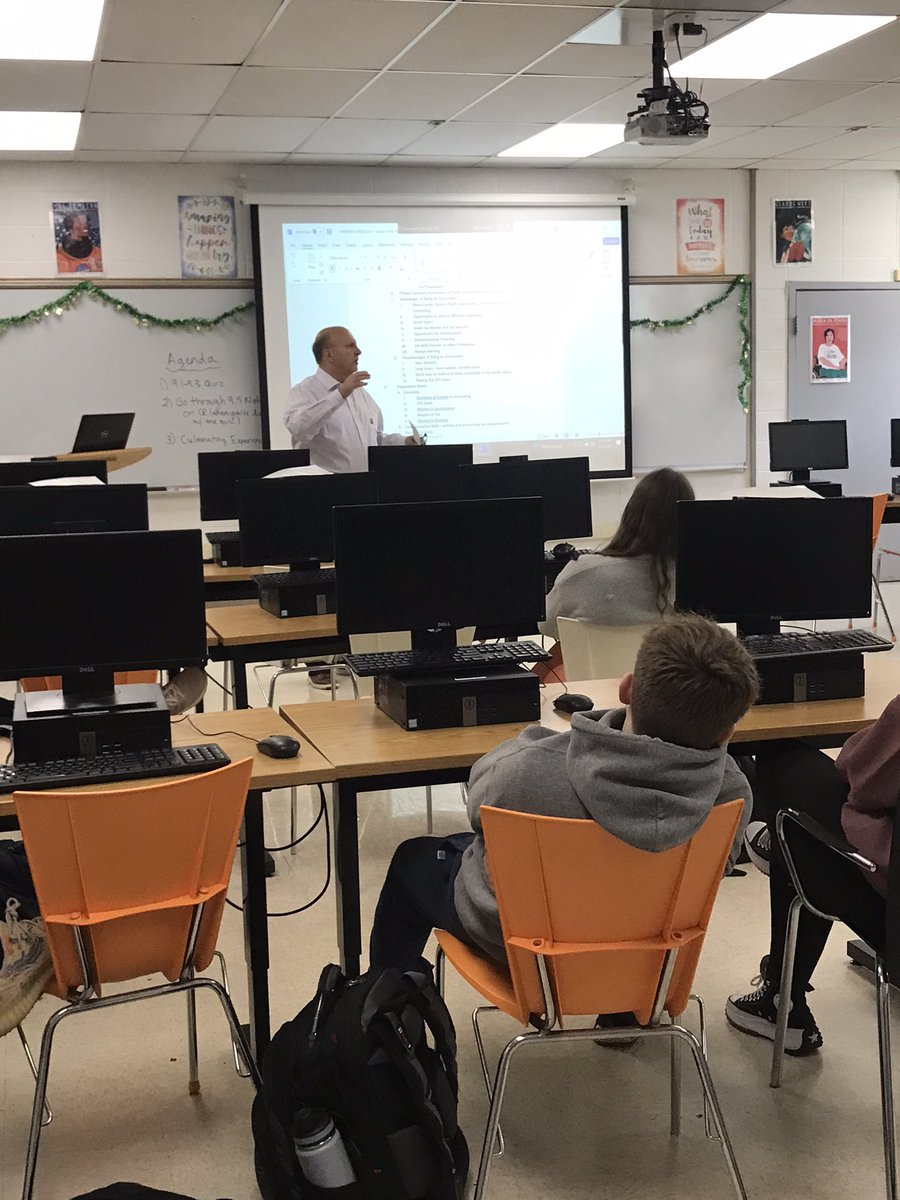 Thanks to John Maduros for meeting with our students to share about his life experiences in the field of accounting. <a href="/chargerpride/">Byron Stark</a>