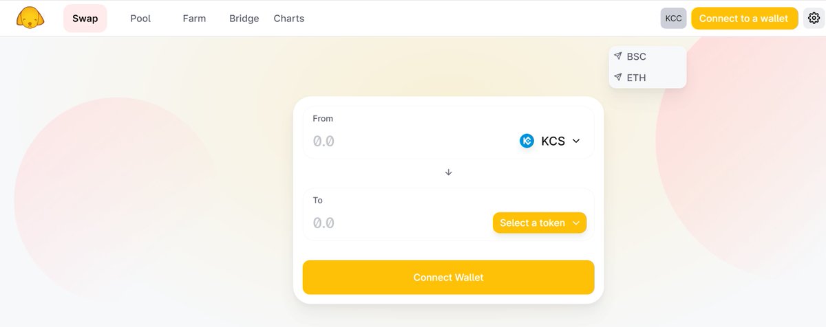 We are testing TeddySwap（KCC）
Now we have BSC &amp; ETH &amp; KCC DEXs.