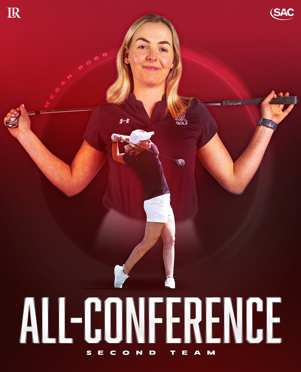 Megan Robb has been named Second Team All-Conference. This is the sixth straight year women's golf has had at least one player selected to the All-Conference team!

#GOBEARS | <a href="/BearsLRGolf/">LRBearsGolf</a>