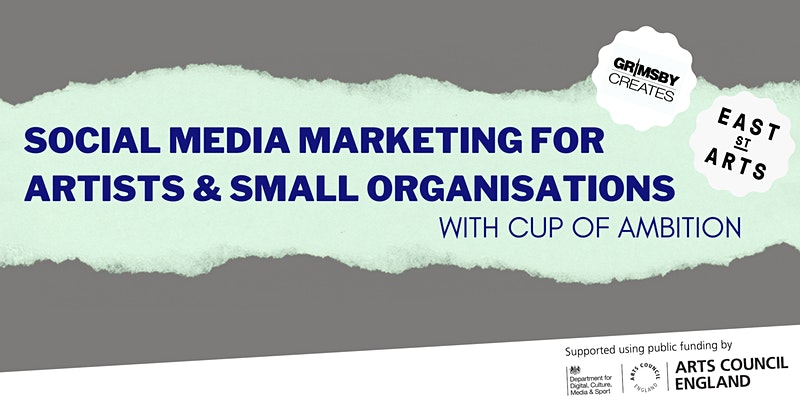 Great training opportunity in partnership with <a href="/EastStreetArts/">East Street Arts</a> with @cupofambitionco on social media marketing on 14 April: eventbrite.co.uk/e/social-media… #Grimsby #NELincs #Creative @SamuelCDunstan