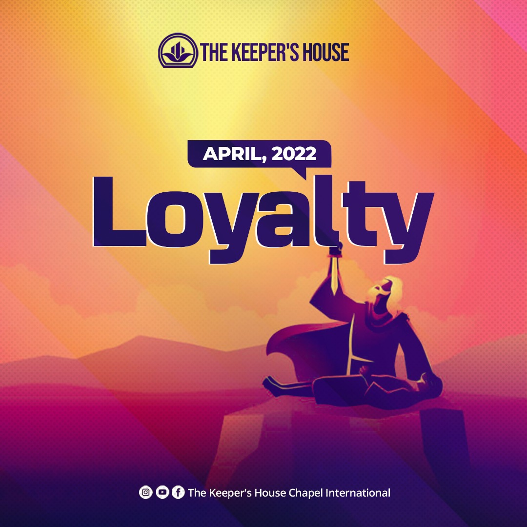 Thekeepershouse's tweet photo. Happy New Month! Our theme for April is LOYALTY!
A month also full of celebrations!
#Salvation2022
#Loyalty
#GodwillSaveUs https://t.co/UV6kKXCApO