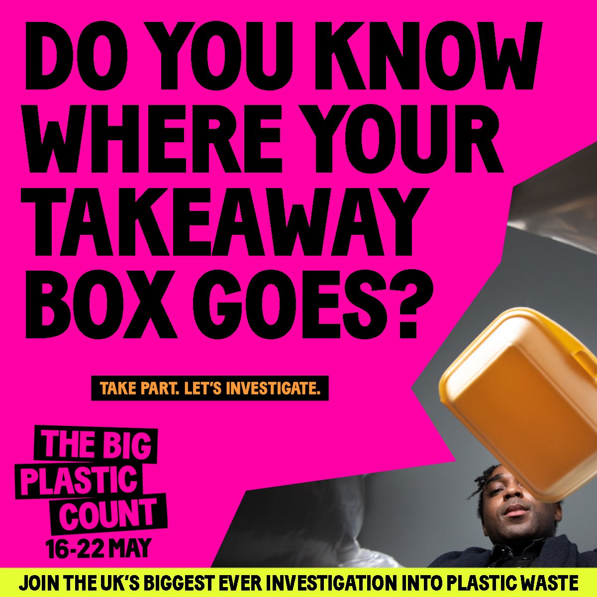 GreenpeaceUK's tweet photo. Most of us have no idea what really happens to the plastic we throw in the bin or recycling.

But together we can get to the bottom of this and finally solve the plastic problem 👉 https://t.co/zuM3XHJCPh

#BigPlasticCount #EverydayPlastic https://t.co/FIdItkvp3e