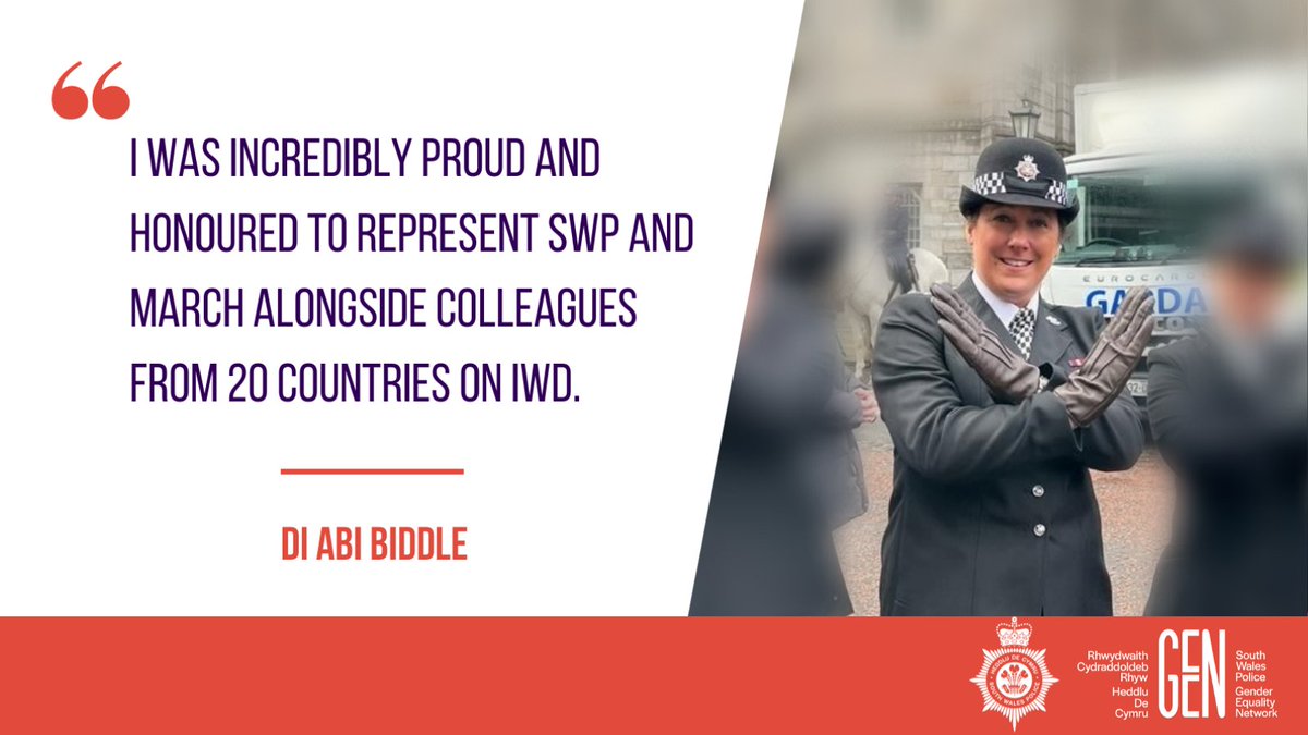 South Wales Police Gender Equality Network tweet media