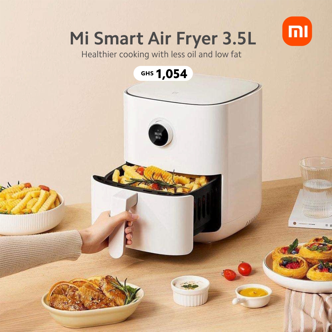 XiaomiGhana's tweet photo. Healthier cooking with LESS OIL !! ๐ฅณ Choose the Mi Smart Air Fryer & enjoy delicious low-fat food ๐ Now Available
#MiSmartAirFryer #mismartairfryer #healthiercooking https://t.co/kKE9Uaz25B
