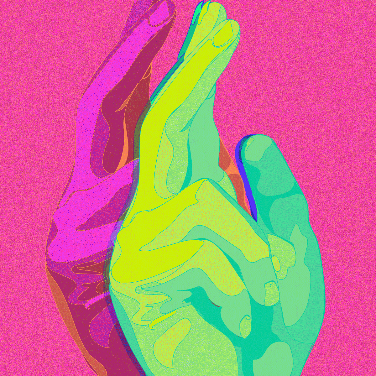 demurelemure's tweet photo. 2nd of the three gifs in the series I'm making. Super hype for this "untitled" project #nft #cryptoart #gifart #pink #pinkislife https://t.co/f6pSUs0Avh