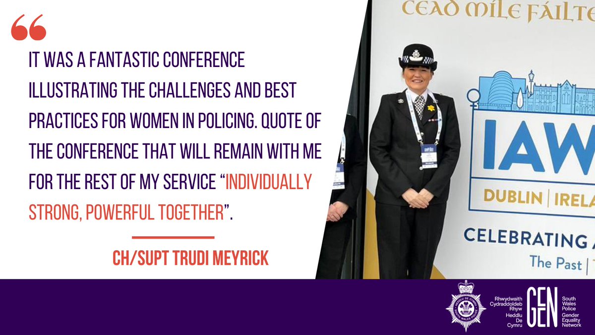 South Wales Police Gender Equality Network tweet media