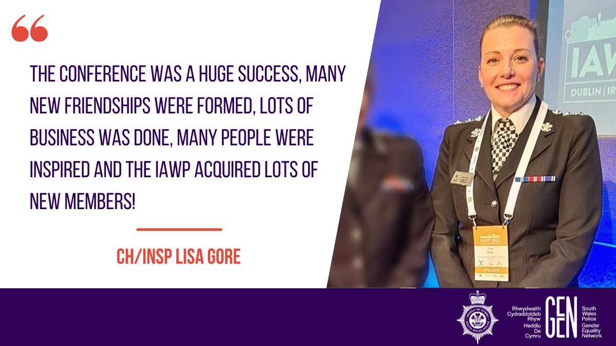 South Wales Police Gender Equality Network tweet media