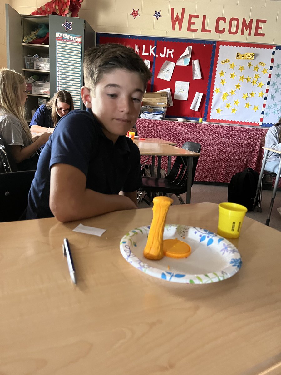 winstonchowder's tweet photo. Greek architecture…do you know your columns? Play-doh fun today. ⁦@oms_bulldogs⁩ ⁦@CCPS_Curriculum⁩ ⁦@MikieStroh⁩ #OMSWorldHistory https://t.co/Ru9avFs6Gc