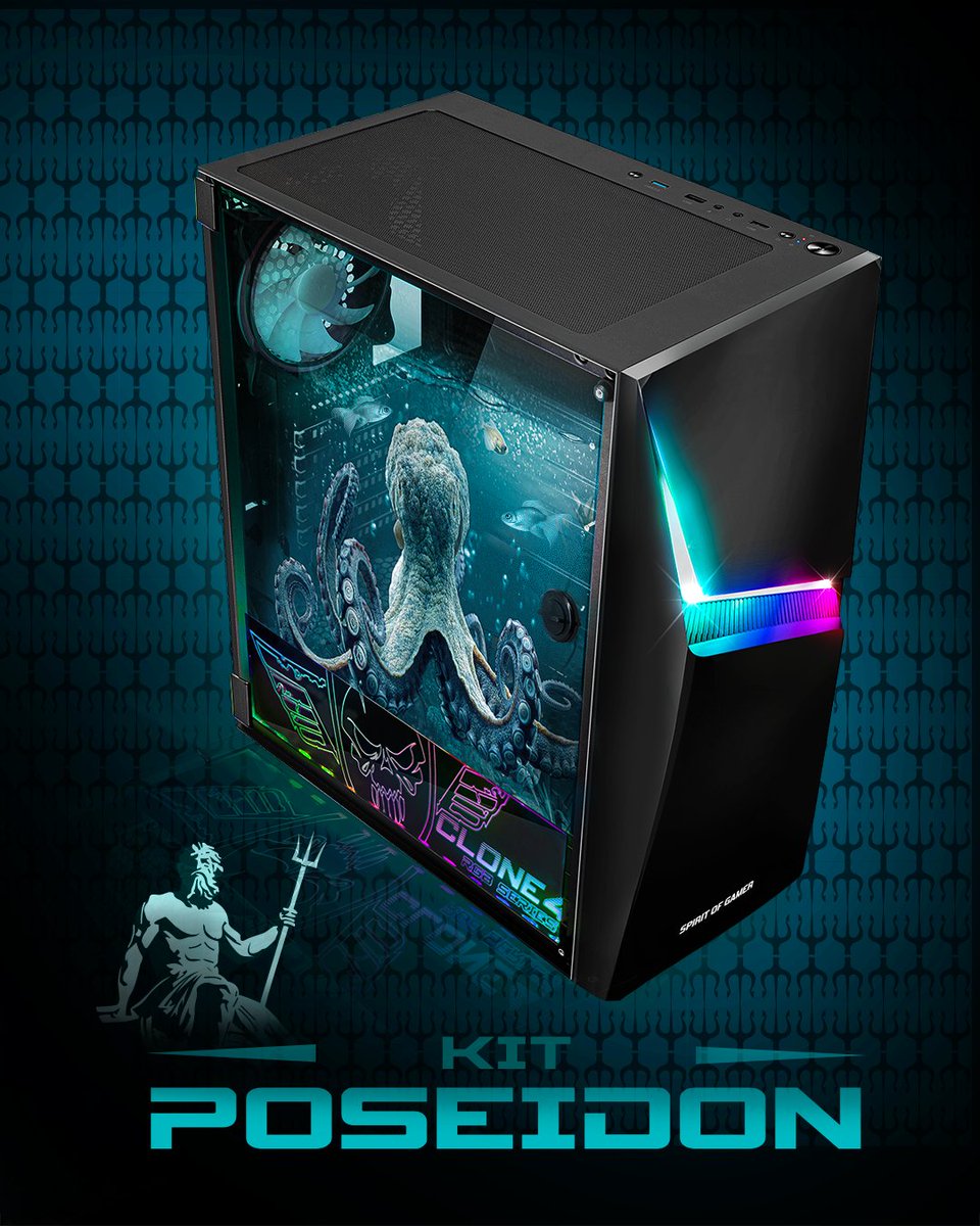 𝗘𝗱𝗶𝘁𝗶𝗼𝗻 𝗹𝗶𝗺𝗶𝘁𝗲́𝗲 𝗲𝘁 𝗻𝘂𝗺𝗲́𝗿𝗼𝘁𝗲́𝗲 ! 100 Kits 𝑷𝑶𝑺𝑬𝑰𝑫𝑶𝑵  🔥🔥🔥 offerts pour upgrader son châssis en aquarium. 𝐔𝐧𝐞 𝐞𝐱𝐜𝐥𝐮𝐬𝐢𝐯𝐢𝐭𝐞́ 𝐒𝐩𝐢𝐫𝐢𝐭 ☠️ 👉bit.ly/POSEIDONSOG
•
#POSEIDON #SpiritOfGamer #Gaming #PC #aquarium