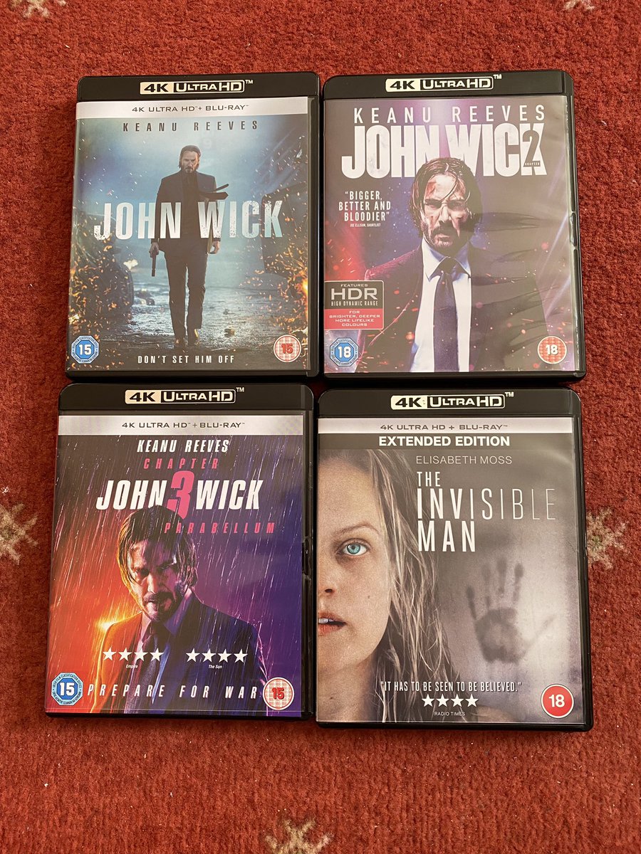 thealmightyG's tweet photo. New purchases #4KFriday https://t.co/wOBwxGL1F0