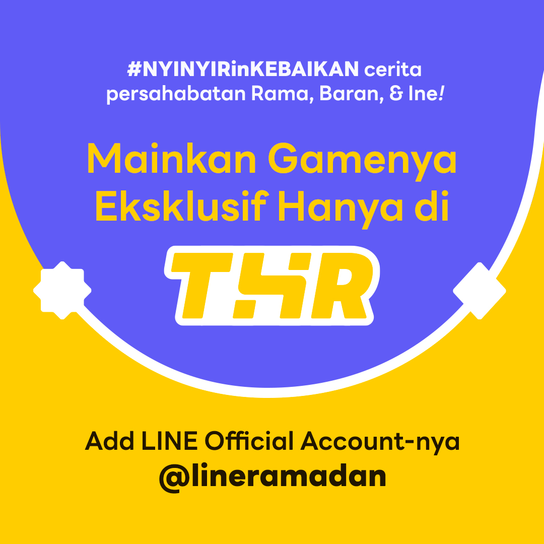 indo_line's tweet photo. Ada yang baru di LINE Ramadan✨
Kenalin Rama, Baran, dan Ine. Tiga sekawan yang udah temenan sejak awal ospek.
Mereka bertiga bakal ajak kamu buat ngikutin kisah bersambung di setiap episode THR!
Penasaran? Klik aja https://t.co/ZnUyPHUOGv
#NYINYIRinKebaikan #LINERamadan https://t.co/8dWqpbiAwG